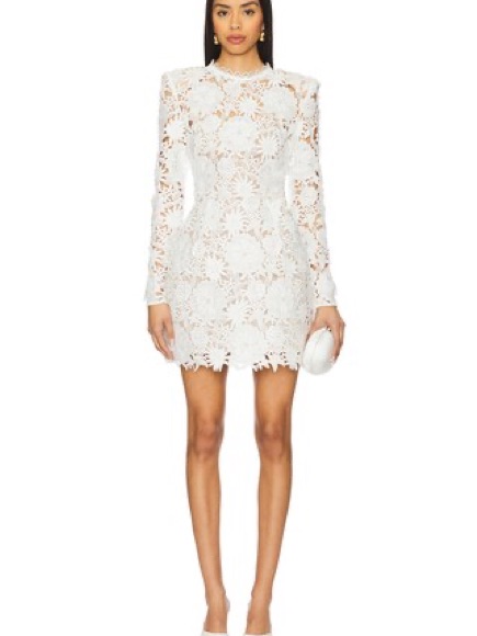 Bronx And Banco Maia Long Sleeve Mini Dress